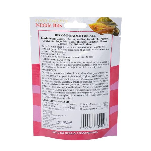 FRESHWATER HERBIVORE NIBBLE BITS - Image 6