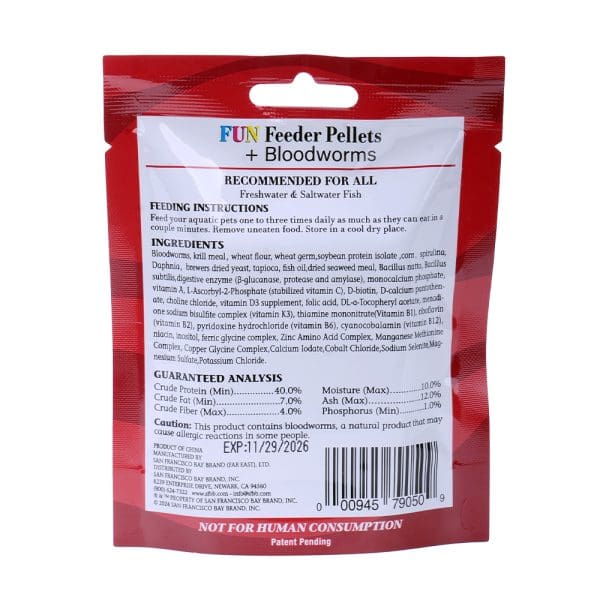 FUN FEEDER PELLET + BLOODWORM - Image 2
