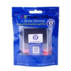 FUN FEEDER PELLET + BRINE SHRIMP