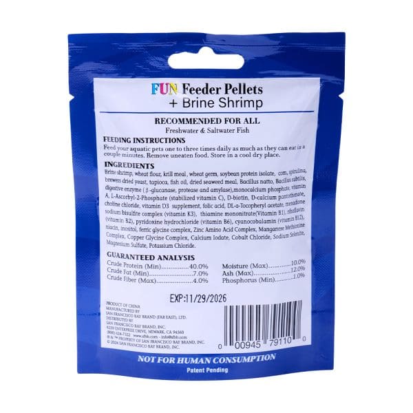 FUN FEEDER PELLET + BRINE SHRIMP - Image 2