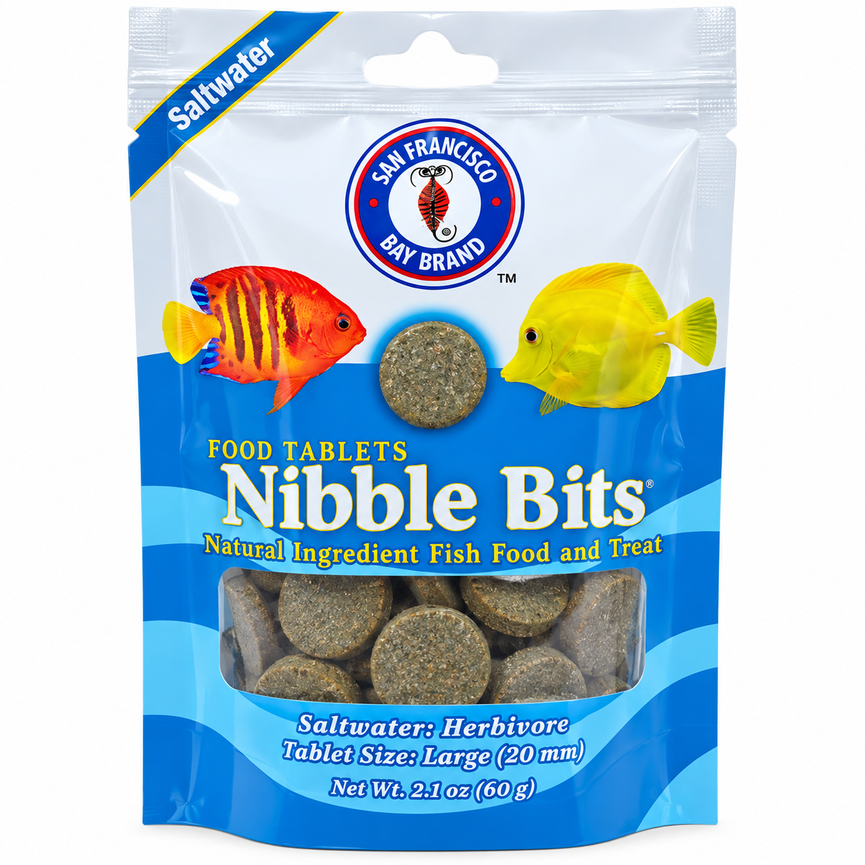 SALTWATER HERBIVORE NIBBLE BITS
