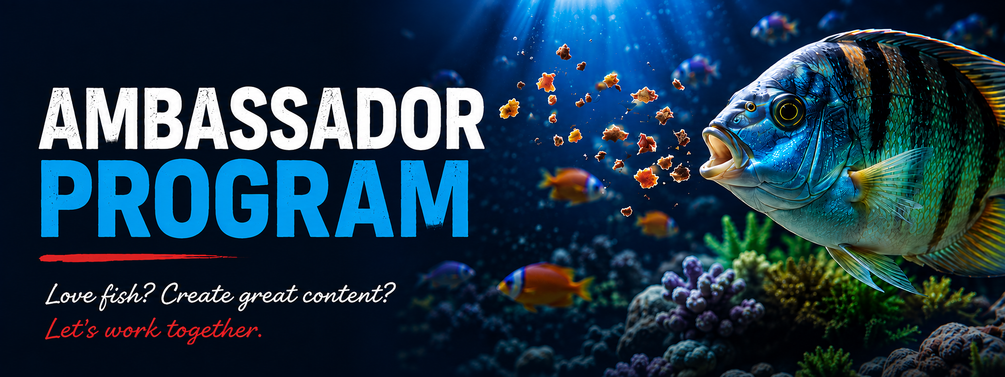 SFBB Aquarium Ambassador Program San Francisco Bay Brand Ambassador Program for aquarium creators and fish enthusiasts
